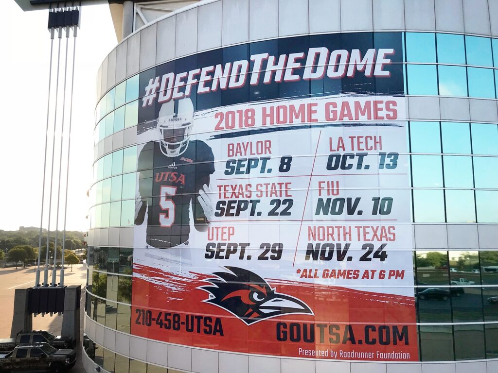 UTSA-alamodome-window-by-coldfire-signs