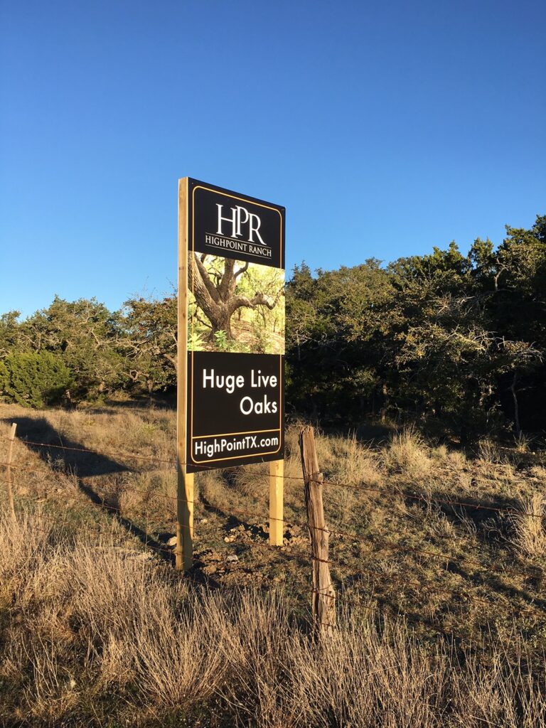 site-signs-post-panel