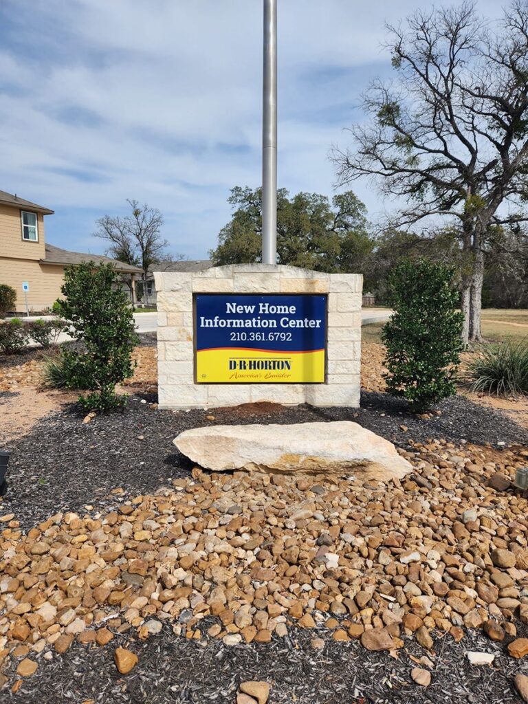 architectural-signs-sa-tx-exterior dr horton
