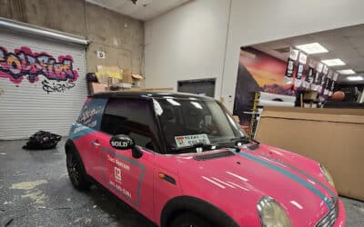 Mini Cooper Car Wrap