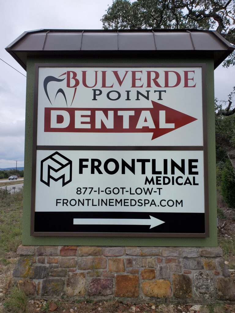 monument sign