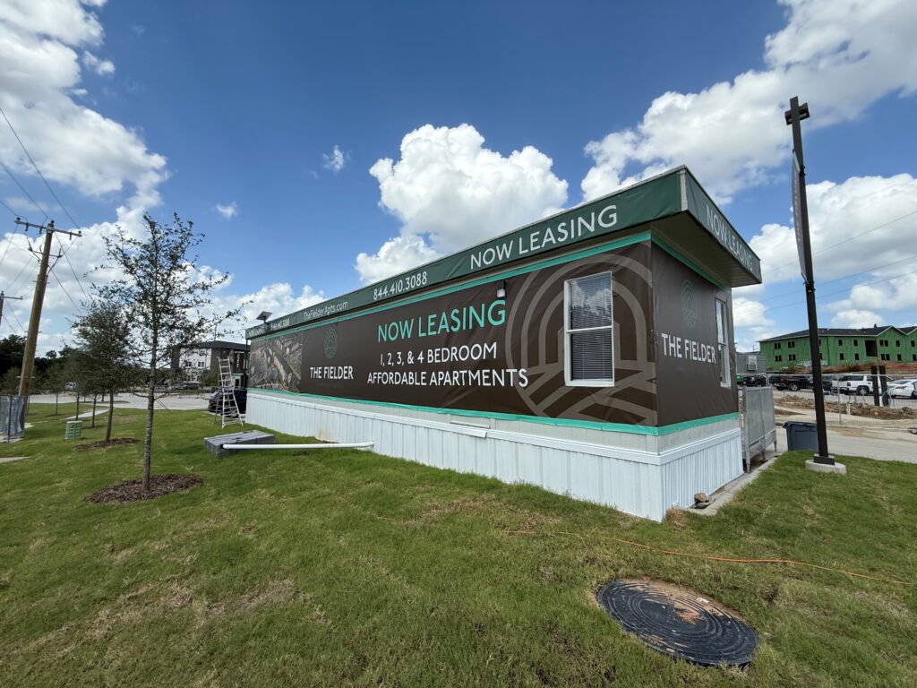 Trailer Mesh Banner Wrap