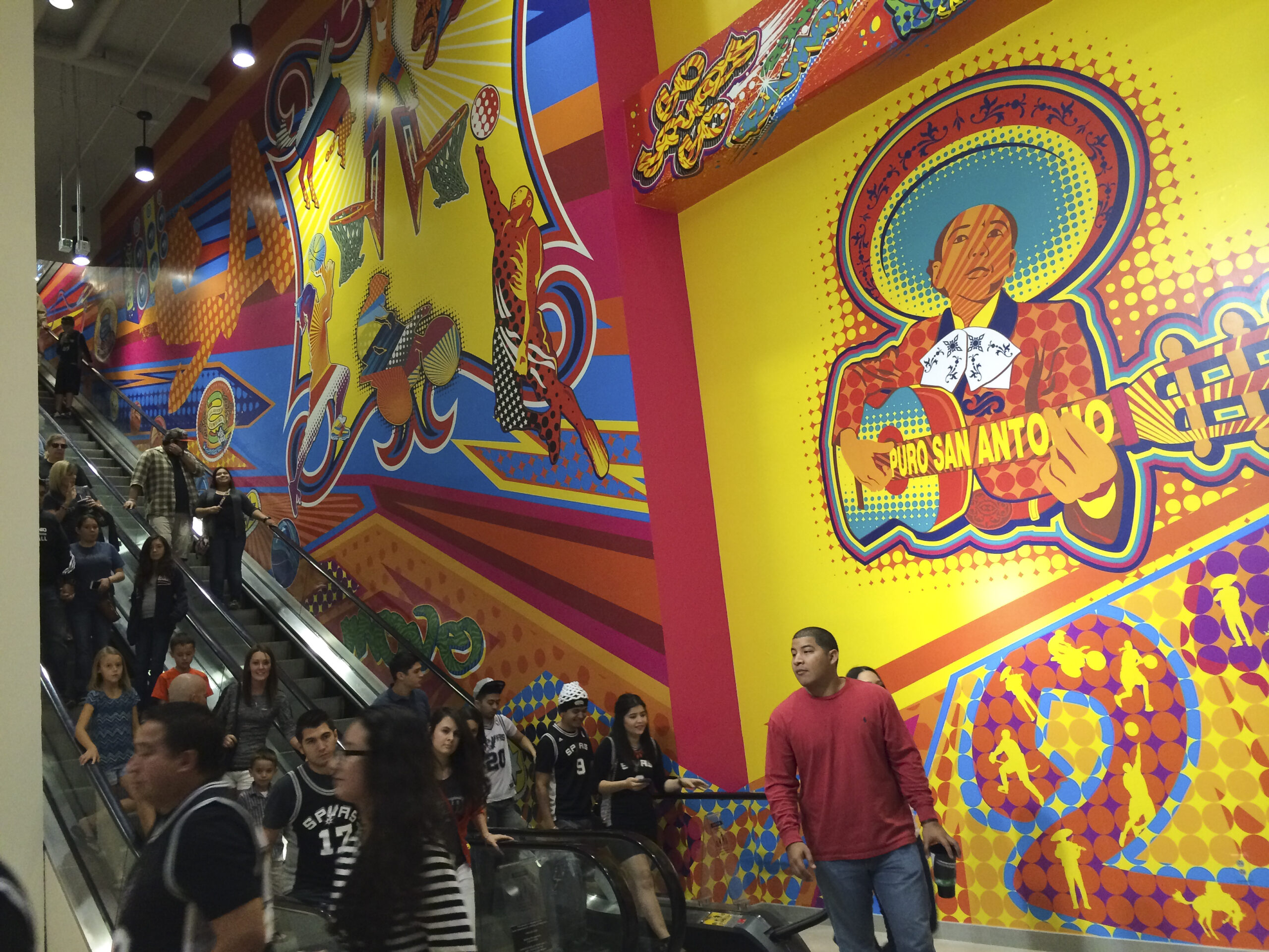 wall mural san antonio spurs