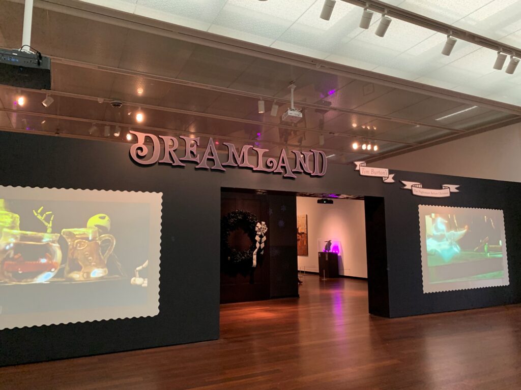 dimensional McNay museum entrance