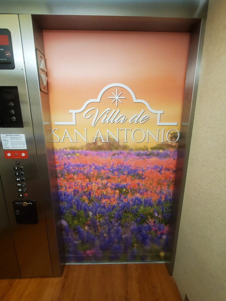 Elevator Door Wrap