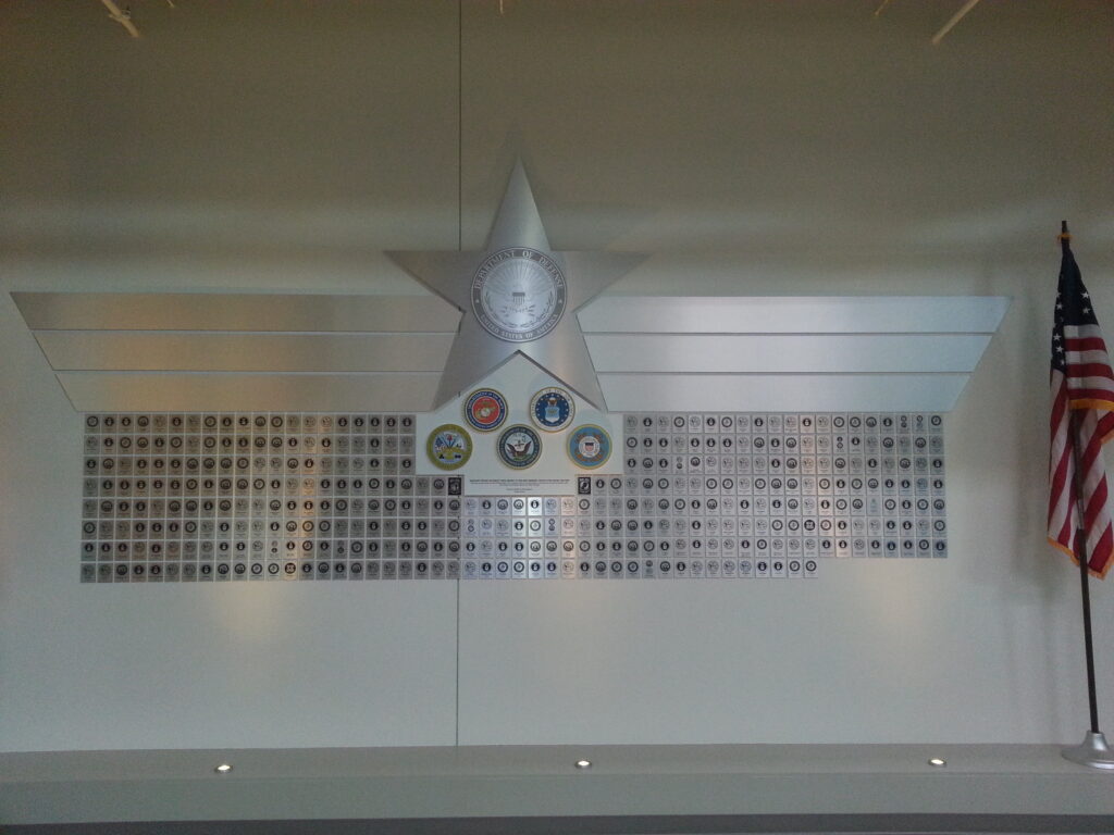 Rackspace veterans wall