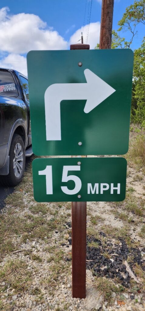 speed limit neighborhood road sign