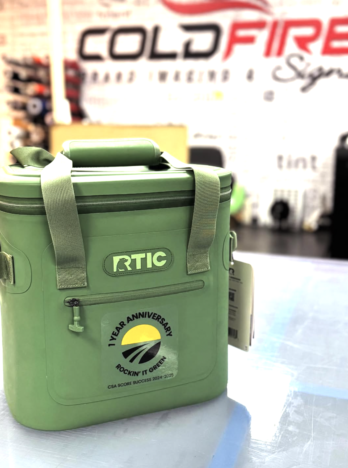 RTIC cooler stickers